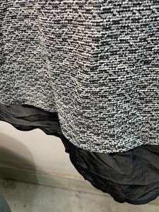 Tania Kay Chic Textured Tunic with Sheer Hem