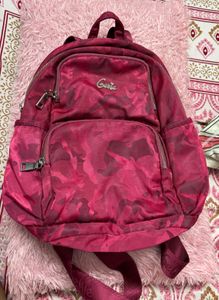 Genie Pink Camo mini Backpack