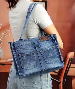 shein Denim Tote Bag