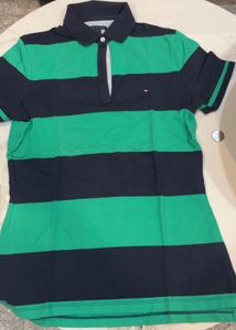 Striped Polo T-Shirt