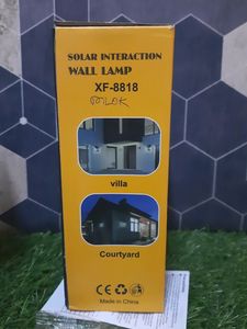 💥solar Interaction Wall Lamp Brand New Full Work