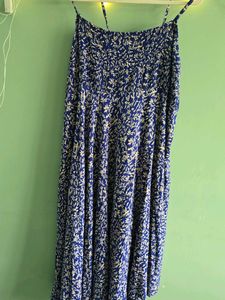 Boho Floral Print Maxi Dress