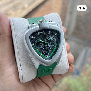 Lamborghini luxury chronograph watch with unique s