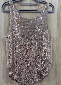 Sequin Sparkle Tank Top