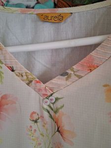 Floral Print Kurta