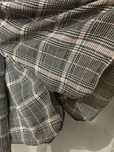 Stylish Plaid Wrap Top