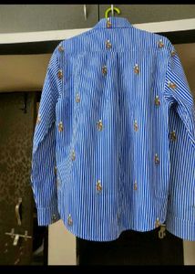 NEW RALPH LAUREN PRINTED LOGO SHIRT