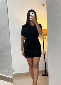 Chic Black Mini Dress