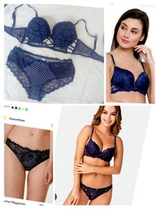very beautiful navy 💙 blue padded bra