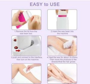 DEPILATORY heater Waxing Kit