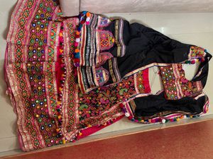 Layerd Navratri Choli