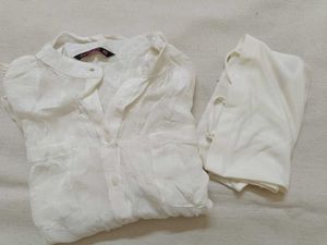 combo set of two woven shirts