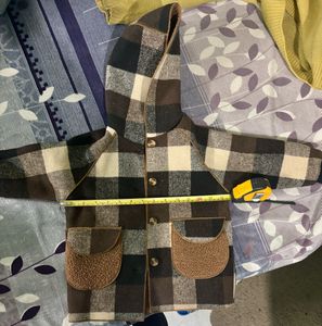 Vintage Plaid Hooded Jacket