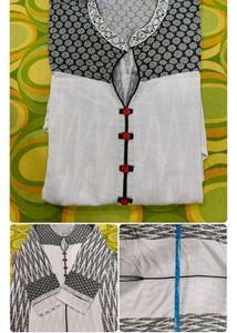 Chic Black &amp; White Gingham Dress