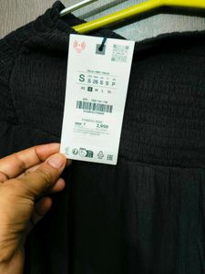 ZARA Bohemian Tiered Ruffle Maxi Skirt
