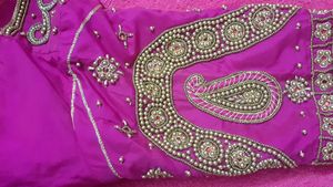 Pink Bridal Heavy Blouse