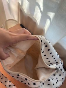 Cute Polka Dot Hobo Bag