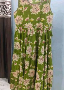Boho Chic Brown Printed Dress