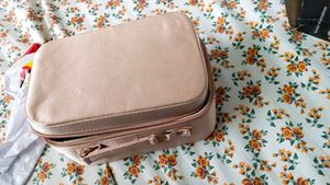 Chic Rose Gold Cosmetic Pouch