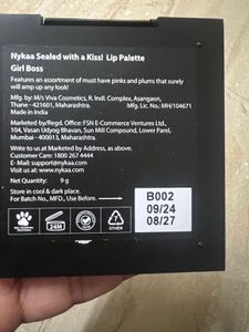 Nykaa Lip Palette