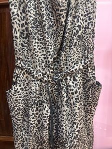 Leopard Print Jumpsuit