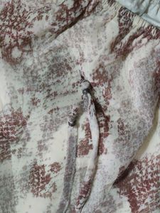 Sheer Snake Print Sleeveless Top