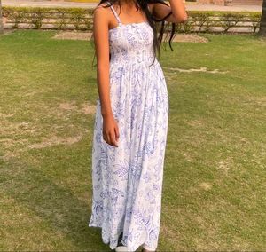 Boho Floral Print Sundress