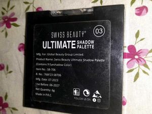 Swiss Beauty Ultimate Eyeshadow Palette- 03