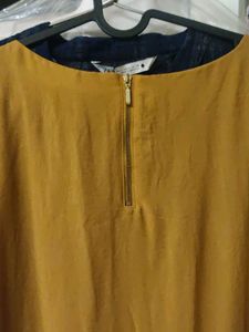 Mustard Yellow Sheath Dress