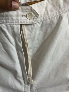 Classic White Women's Pants