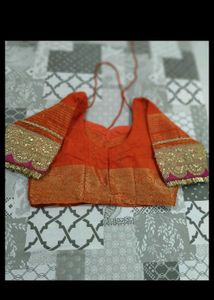 Stunning Orange &amp; Pink Lehenga Choli