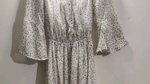 Korean Floral Dress