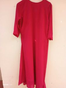 Beautiful Pink Kurta with Embellishments