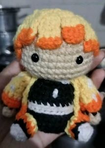 Zenitsu Agatsuma Crochet Plushie