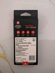 Swiss Military Audio Type-C Earphones