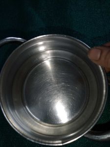 Vintage Stainless Steel Pot