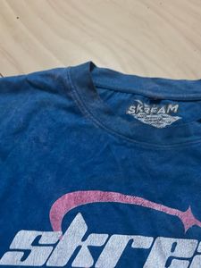 Blue Skream Graphic T-Shirt