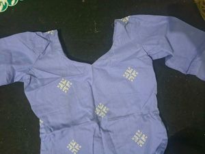 Lavender Striped kurti