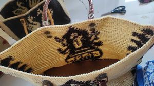 Handmade Crocheted Tote Bag