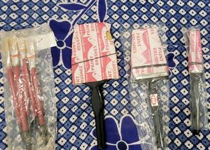 Set 4 Flate Painting Brushes