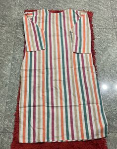Striped Cotton Kurti