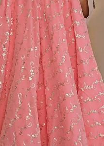 Stunning Pink Embroidered Kurta Set