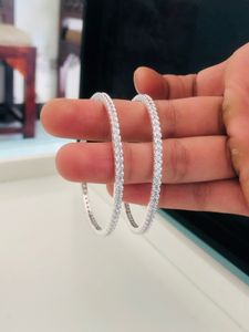 Pure Silver Bangles (wt:-21.800g)