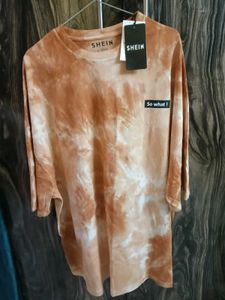 SHEIN Tie-Dye Graphic T-Shirt
