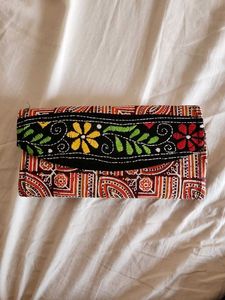 Handcrafted Embroidered Clutch for Ethnic W