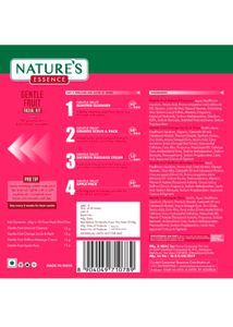 NATURES ESSENCE Gentle Fruit Facial Kit 3 Use, 60g