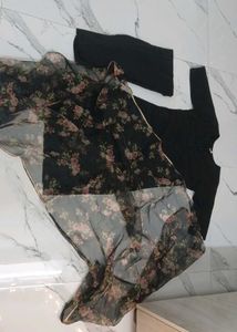 Elegant Black Kurta Set