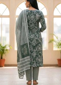 Floral Print Kurta Set
