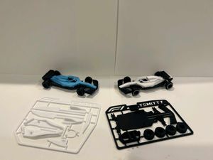Formula 1 Kit Card - 3d printed duel color