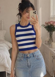 Women Stripped Knit Top